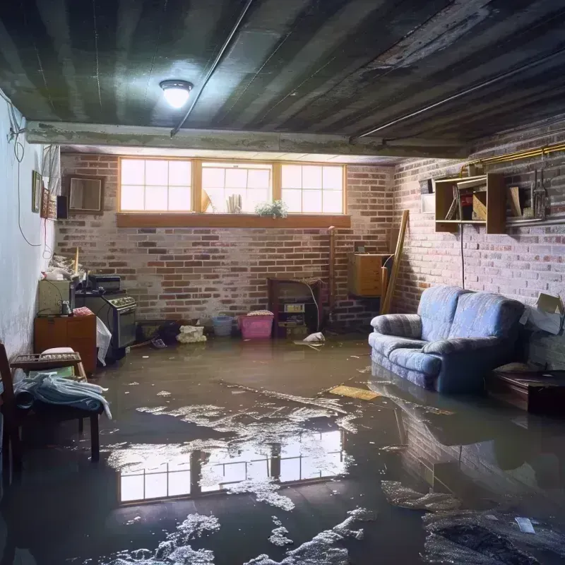 Flooded Basement Cleanup in West Point, VA